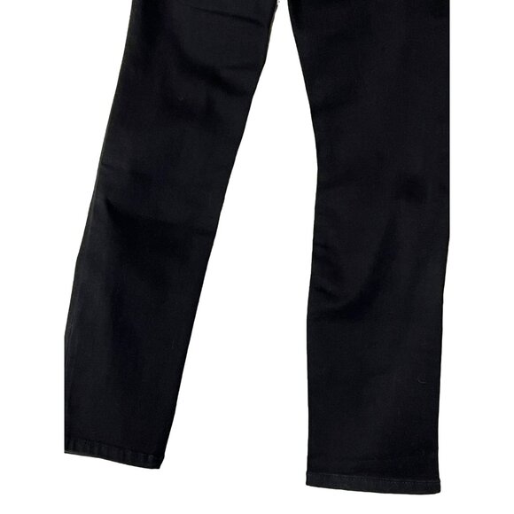 NWT D & Co. Women's Black Straight-Leg Jeans Size 6 Goth - Picture 6 of 11